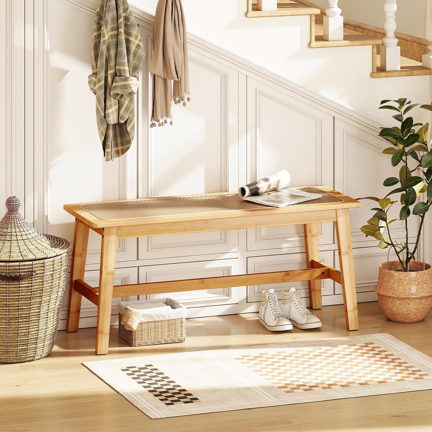 Rattan Bedroom Benches