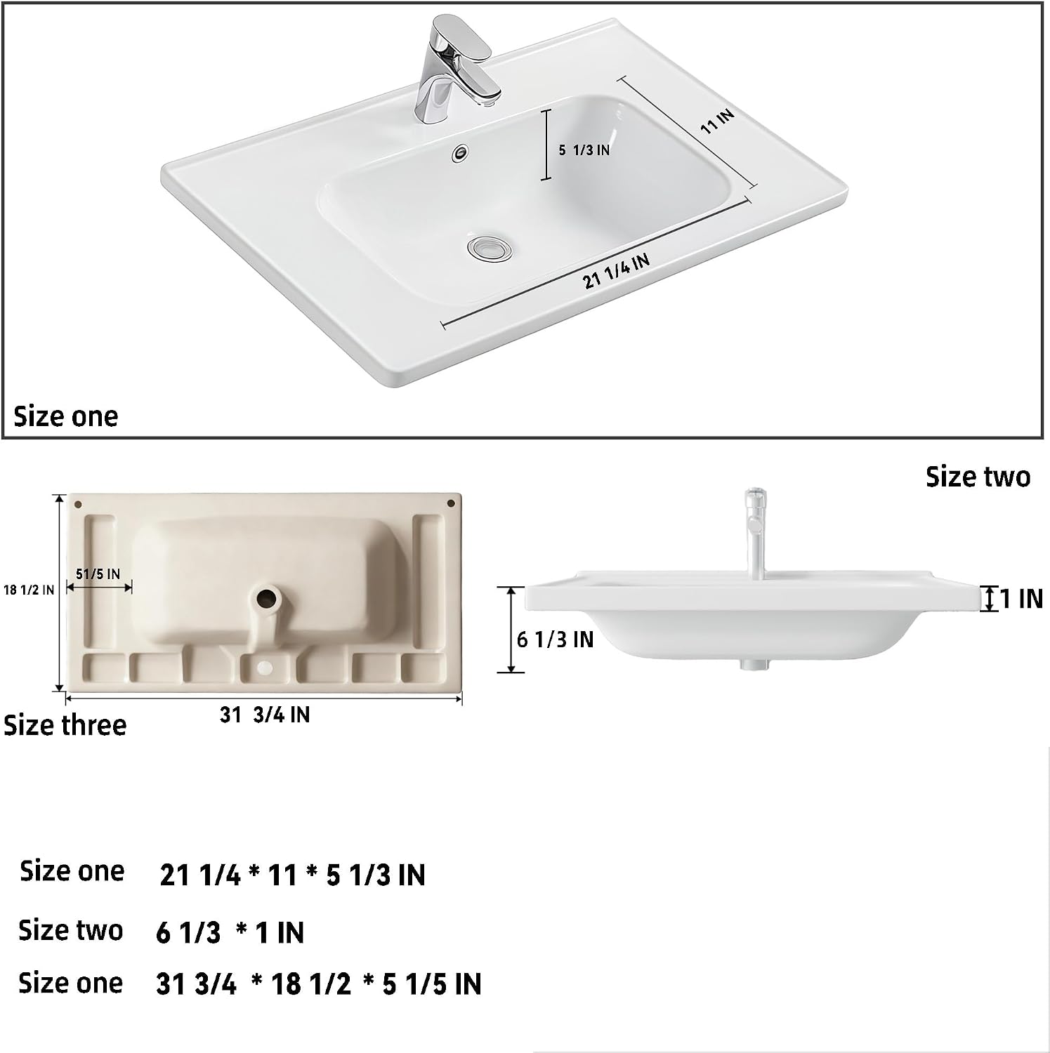 Walnut Floating Sink Vanity Unit